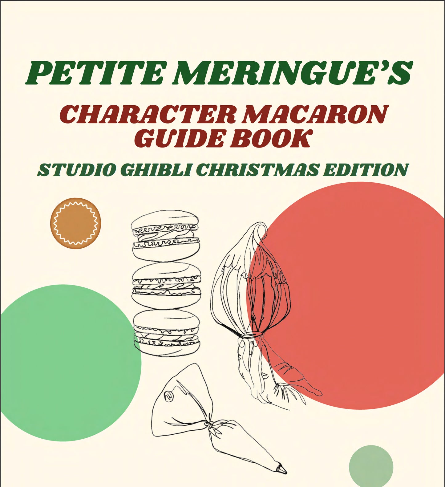 Petite Meringue's Character Macaron Guide: Studio Ghibli Christmas Edition