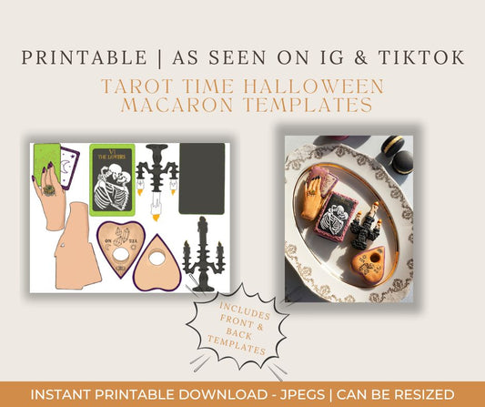 Tarot Time Macaron Templates