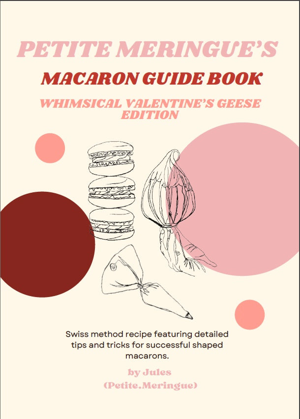 Petite Meringue's Macaron Guide: Whimsical Valentine's Geese Edition