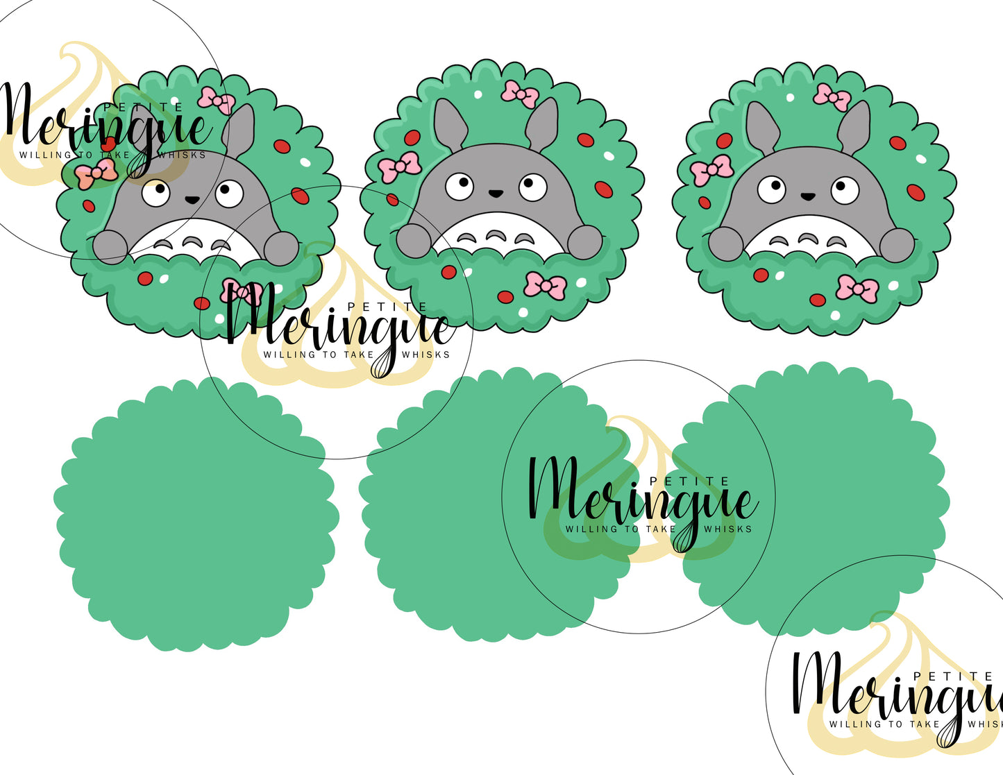 Petite Meringue's Character Macaron Guide: Studio Ghibli Christmas Edition